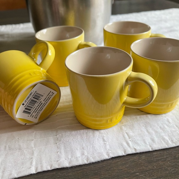 NWT LE creuset Cappuccino cups set of 5 - Picture 5 of 5